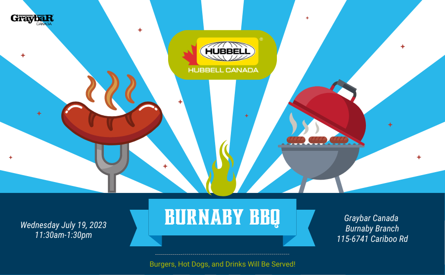 Supplier of the Month Burnaby Branch BBQ Featuring Hubbell